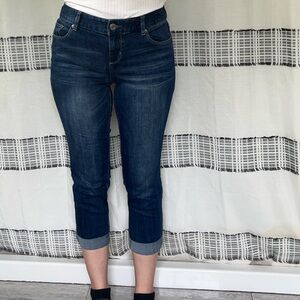 Women's Dark Blue Jeans